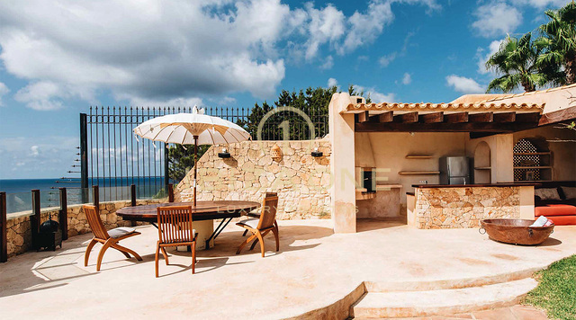 Casa de ensueño de lujo con impresionantes vistas al océano en alquiler, Ibiza