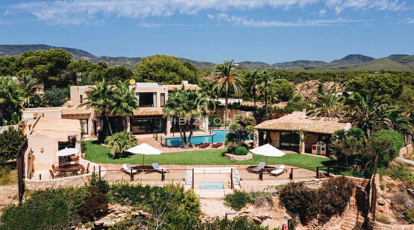 Maison de rêve de luxe avec vue imprenable sur l'océan à louer, Ibiza