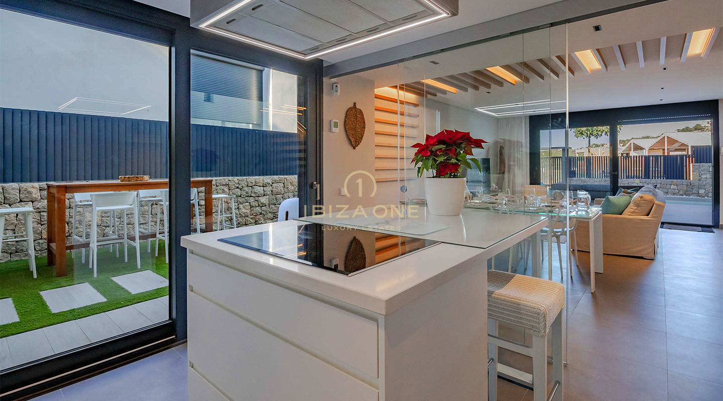 Modern luxury villa close by sandy beach Talamanca for sale -RESERVED