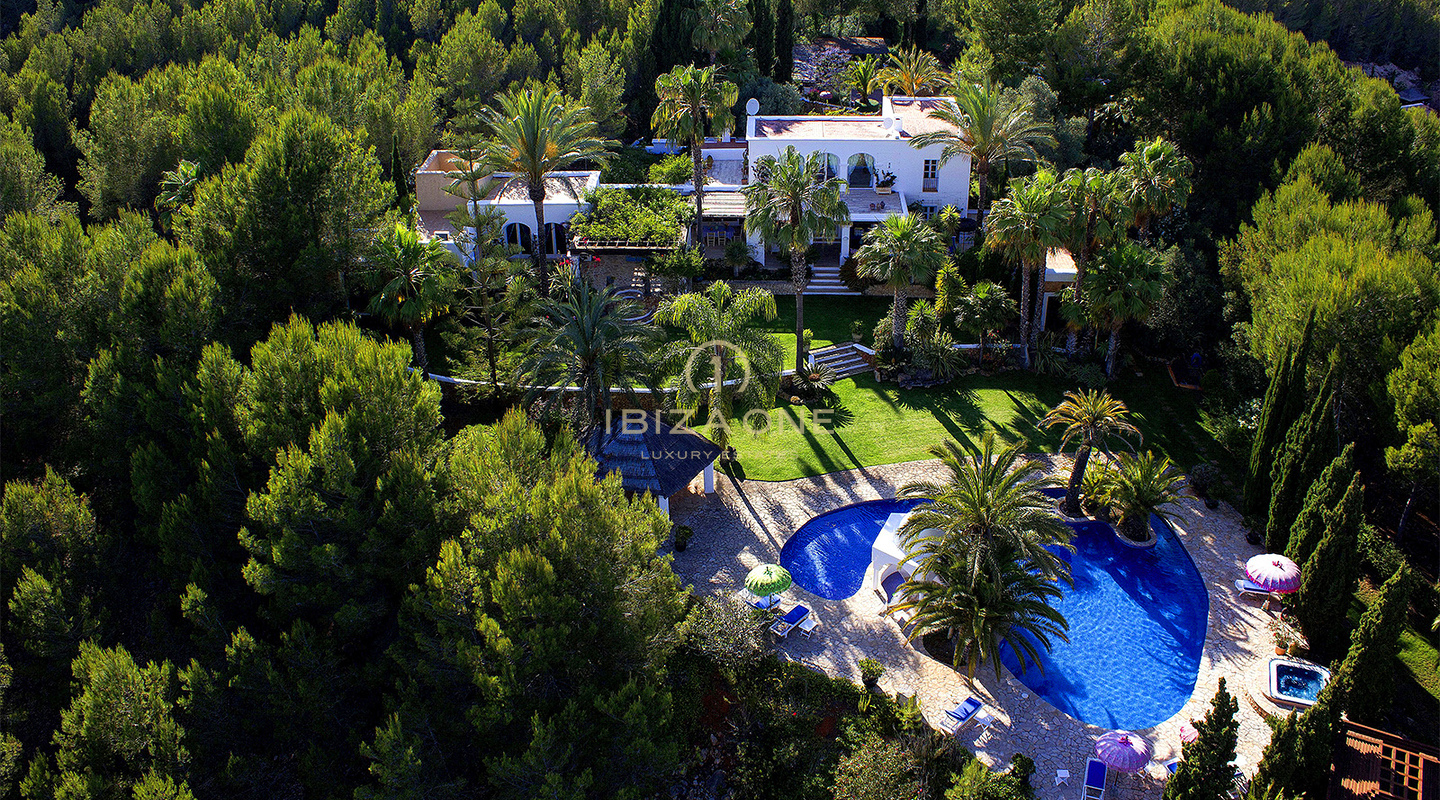 Maison de luxe de 6 chambres avec vue sur la mer et la campagne à louer, Ibiza