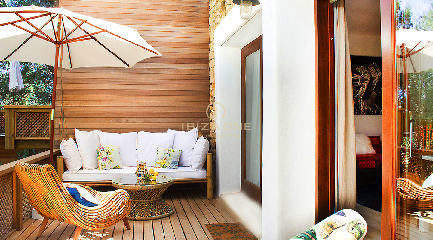 6 bedroom luxury retreat with sea and country views for rent, Ibiza