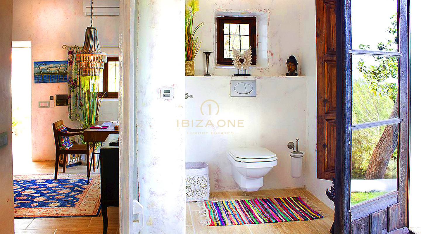 6 bedroom luxury retreat with sea and country views for rent, Ibiza