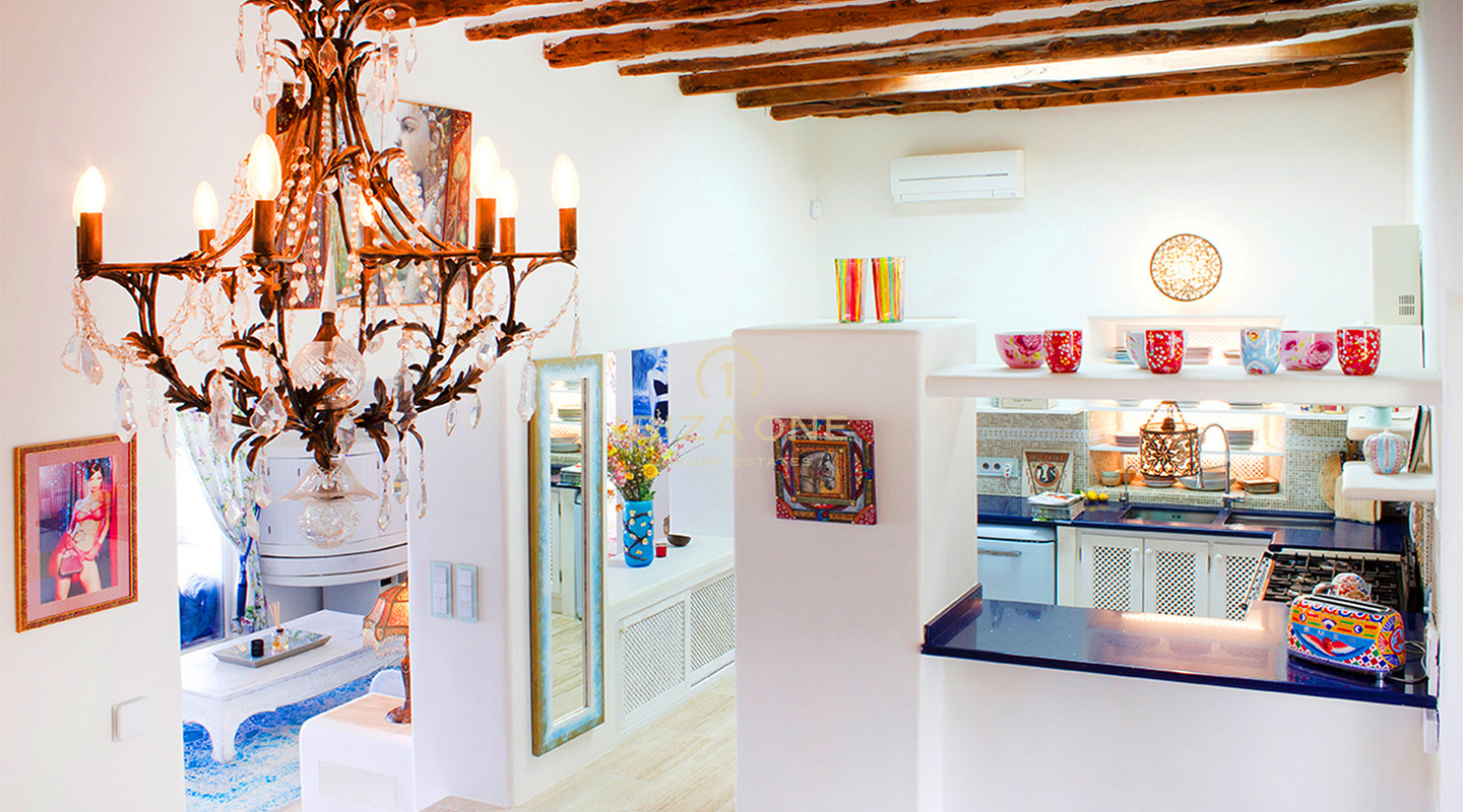 6 bedroom luxury retreat with sea and country views for rent, Ibiza