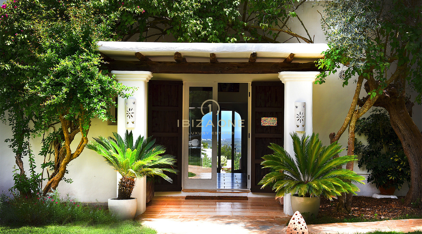 6 bedroom luxury retreat with sea and country views for rent, Ibiza