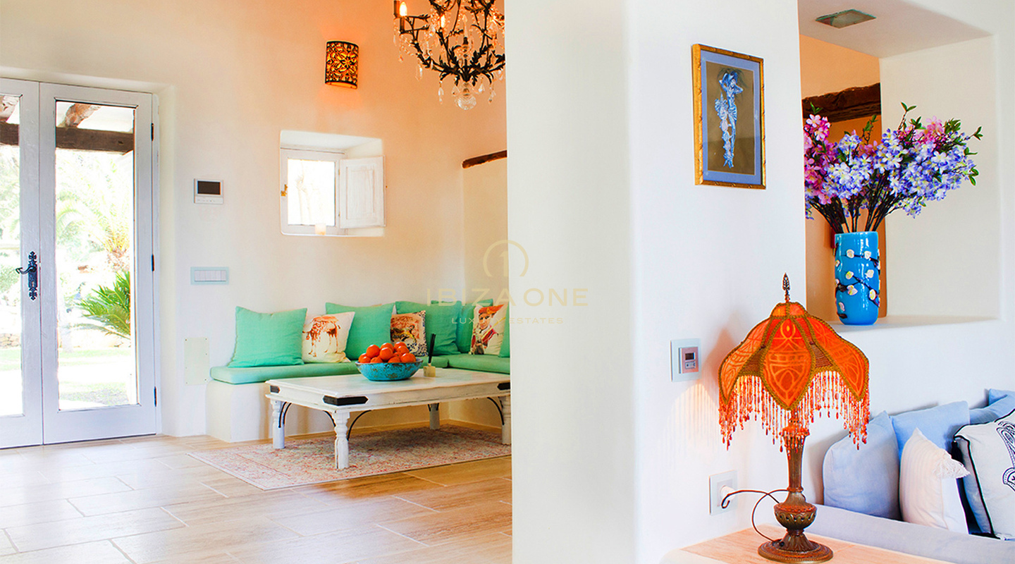 6 bedroom luxury retreat with sea and country views for rent, Ibiza