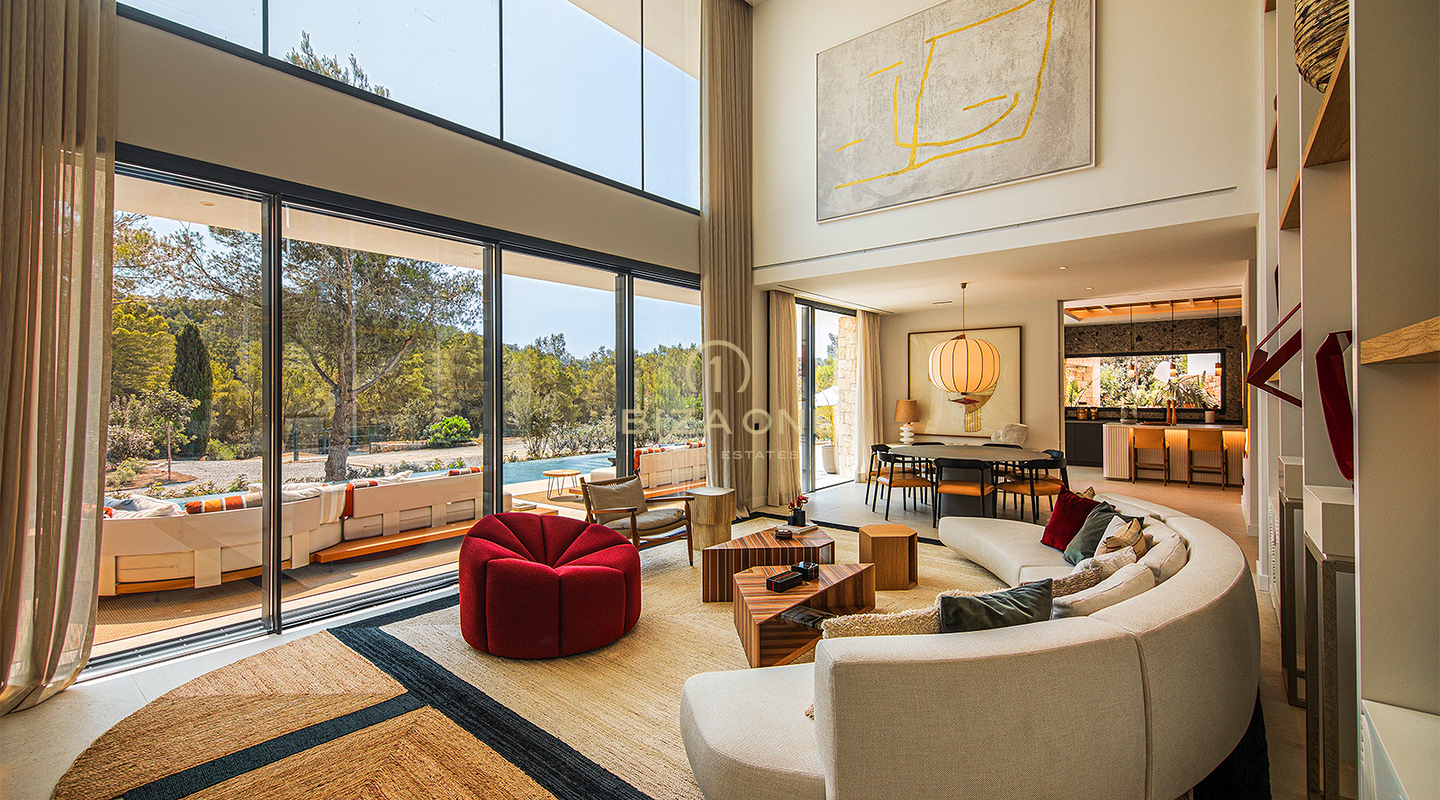 Stunning luxury Villa in Ibiza step away from the golf course for sale, Ibiza