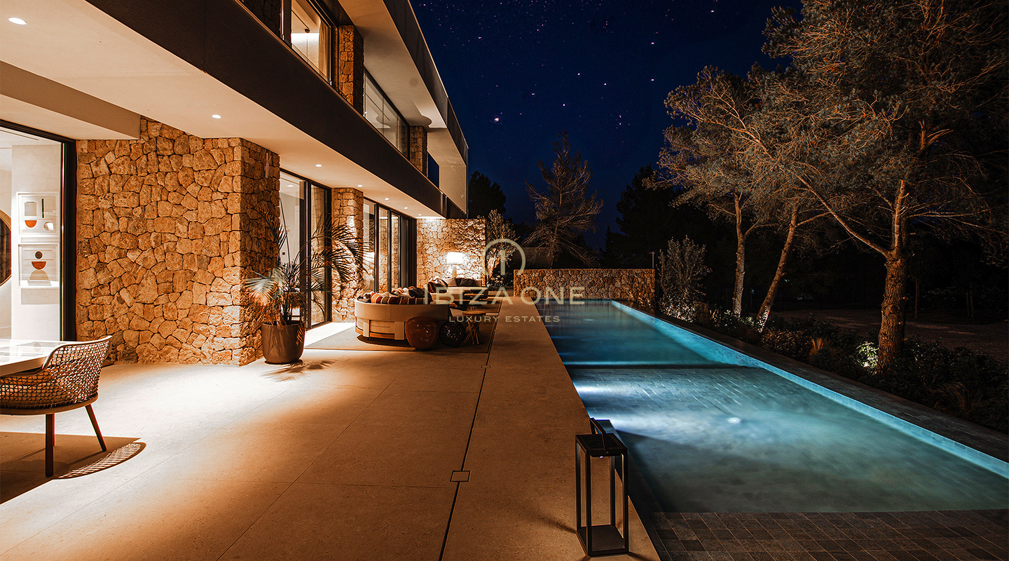 Splendida villa di lusso a Ibiza a pochi passi dal campo da golf in vendita, Ibiza