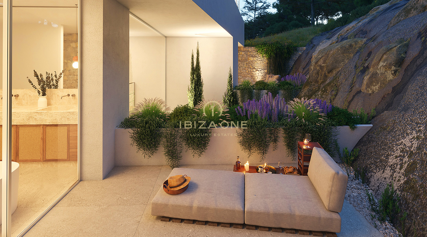 Exquisites neues Luxus-Einfamilienhaus in der privaten Wohnanlage Can Furnet zu verkaufen, Ibiza - Exquisites neues Luxus-Einfamilienhaus in der privaten Wohnanlage Can Furnet zu vermieten, Ibiza