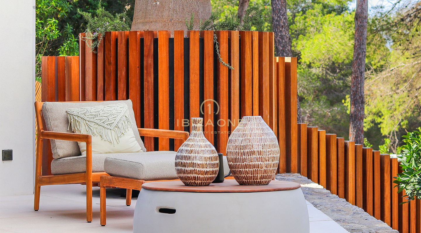 Superbe maison unifamiliale de luxe neuve nichée dans l'enclave résidentielle privée de Can Furnet à vendre, Ibiza - Superbe maison unifamiliale de luxe neuve nichée dans l'enclave résidentielle privée de Can Furnet à louer, Ibiza