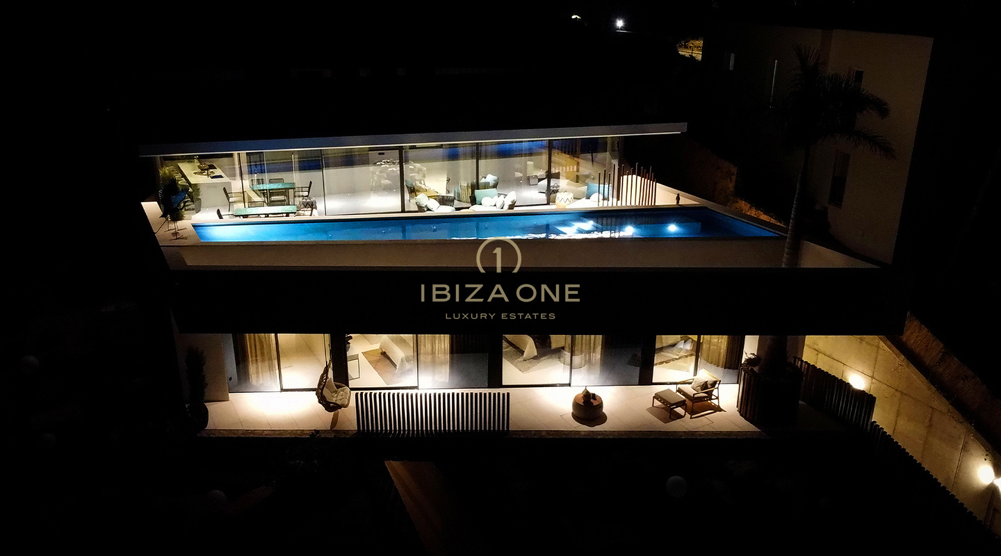 Exquisites neues Luxus-Einfamilienhaus in der privaten Wohnanlage Can Furnet zu verkaufen, Ibiza - Exquisites neues Luxus-Einfamilienhaus in der privaten Wohnanlage Can Furnet zu vermieten, Ibiza