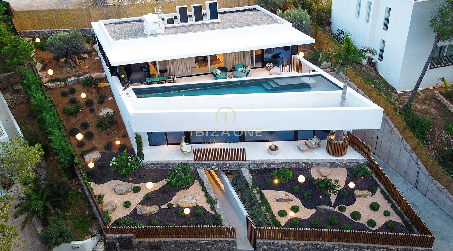 Exquisites neues Luxus-Einfamilienhaus in der privaten Wohnanlage Can Furnet zu verkaufen, Ibiza - Exquisites neues Luxus-Einfamilienhaus in der privaten Wohnanlage Can Furnet zu vermieten, Ibiza