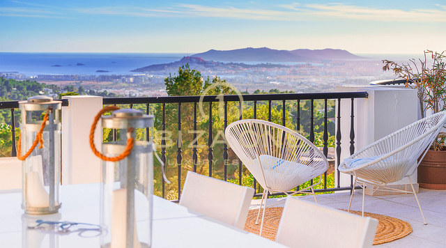Beautiful luxury double penthouse with private pool and large terrace with sea views for sale, Ibiza - Beautiful luxury double penthouse with private pool and large terrace with sea views for rent, Ibiza