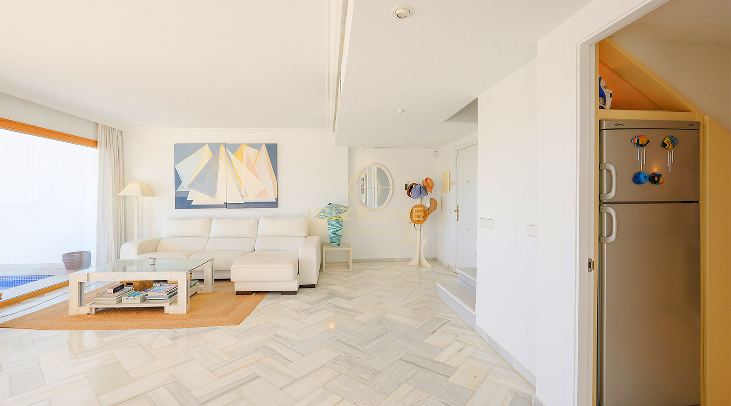 Prachtig luxe dubbel penthouse met privézwembad en groot terras met uitzicht op zee te koop, Ibiza - Prachtig luxe dubbel penthouse met privézwembad en groot terras met uitzicht op zee te huur, Ibiza