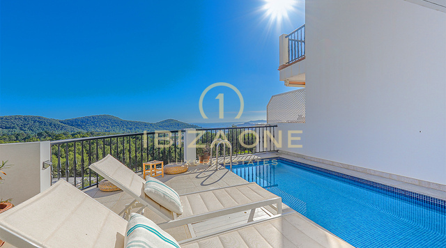 Wunderschönes, luxuriöses Doppel-Penthouse mit privatem Pool und großer Terrasse mit Meerblick zu verkaufen, Ibiza - Wunderschönes, luxuriöses Doppel-Penthouse mit privatem Pool und großer Terrasse mit Meerblick zu vermieten, Ibiza