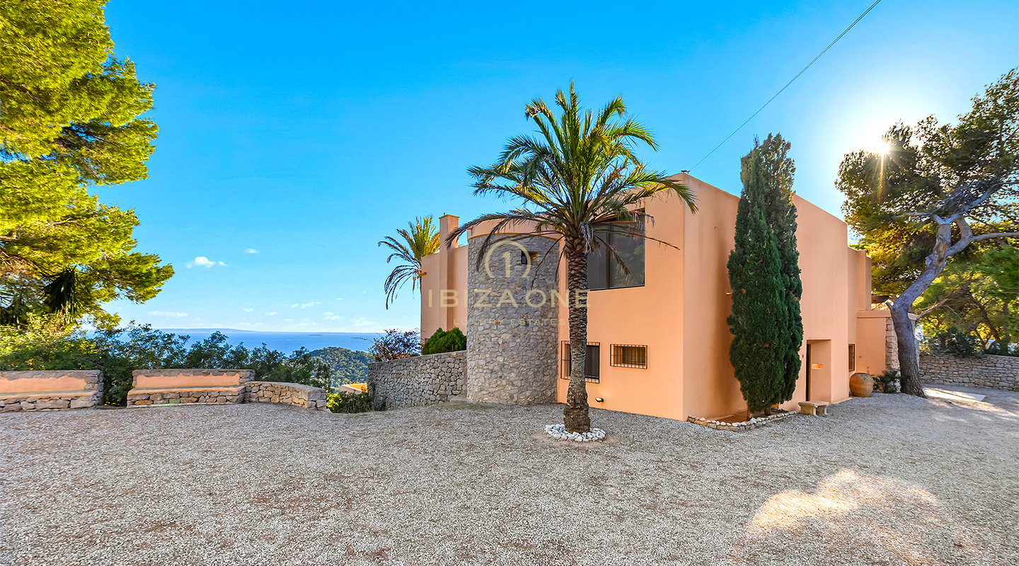 Exquisita villa de lujo en Ibiza con vistas panorámicas al mar en venta, Ibiza