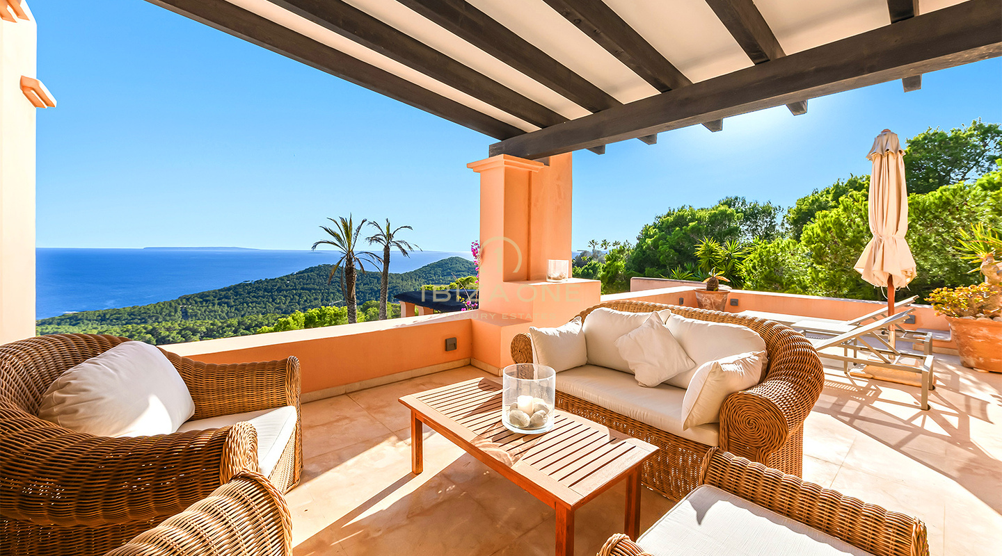 Exquisite Luxury Ibiza Villa Boasting Panoramic Sea Views for Sale, Ibiza