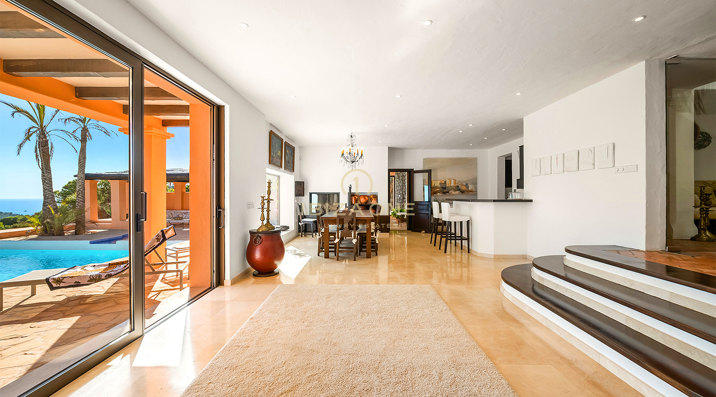 Exquisite Luxury Ibiza Villa Boasting Panoramic Sea Views for Sale, Ibiza