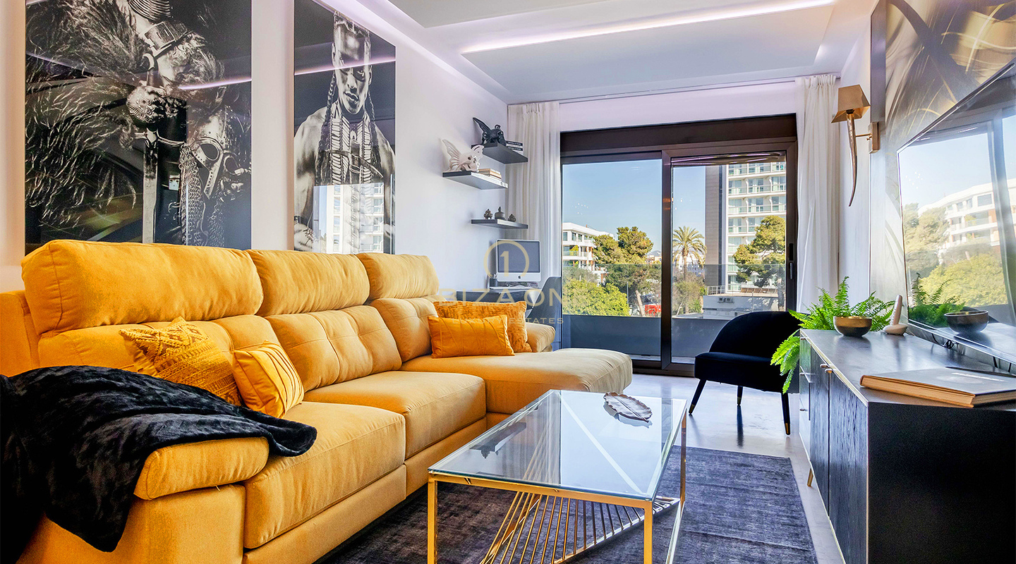 Appartement luxueux de 2 chambres à Royal Beach avec piscine et plage à vendre, Ibiza