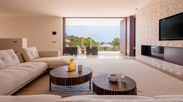 Luxueuse villa design à vendre entre San Josep et Es Cubells/Porroig, Ibiza - Une oasis moderne et élégante
