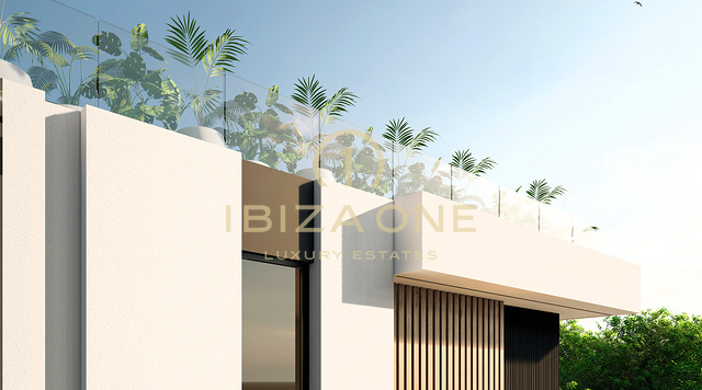 Lujosa villa moderna de nueva construcción en venta: a pasos de la playa, ubicación central, Ibiza