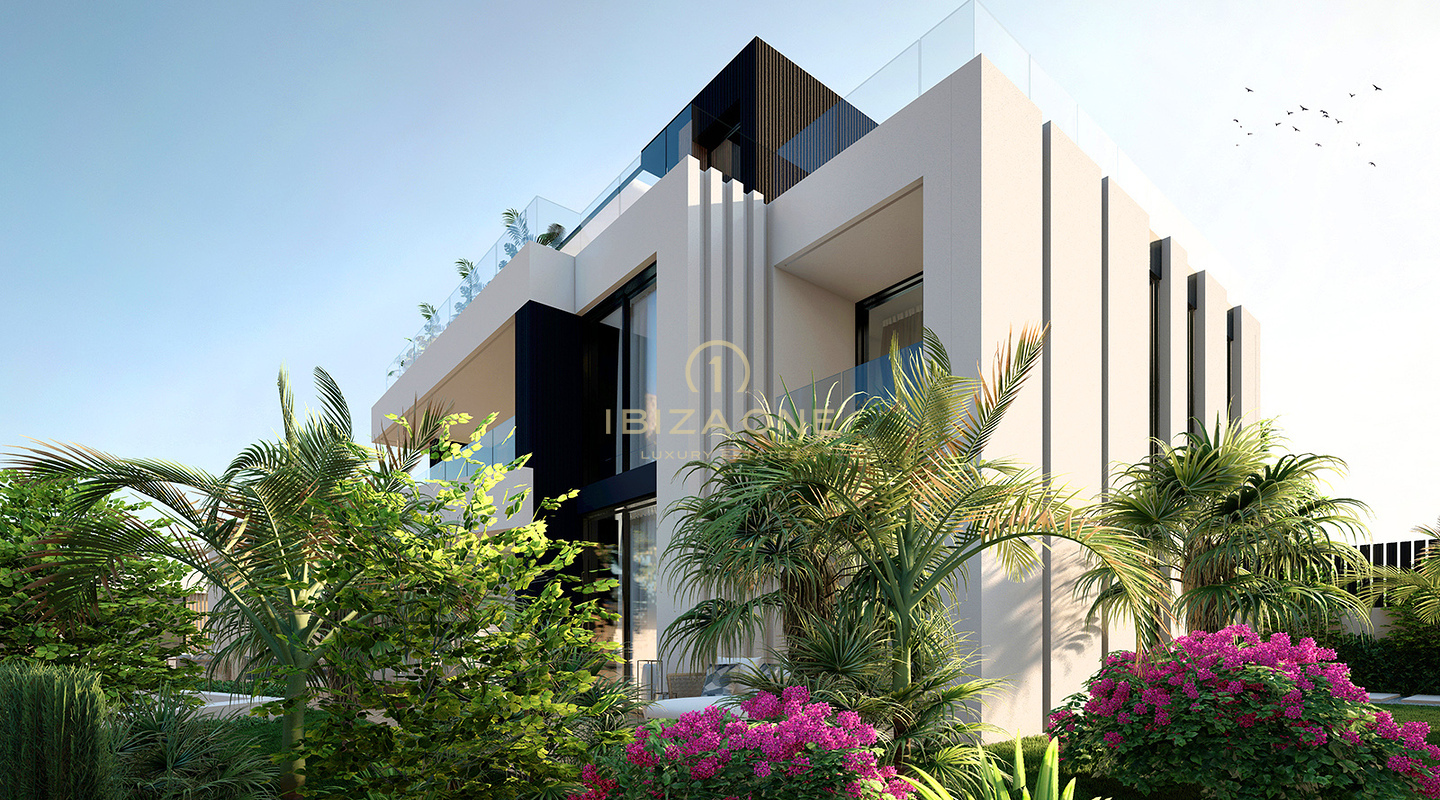 Villa di lusso moderna di nuova costruzione in vendita: a pochi passi dalla spiaggia, posizione centrale, Ibiza
