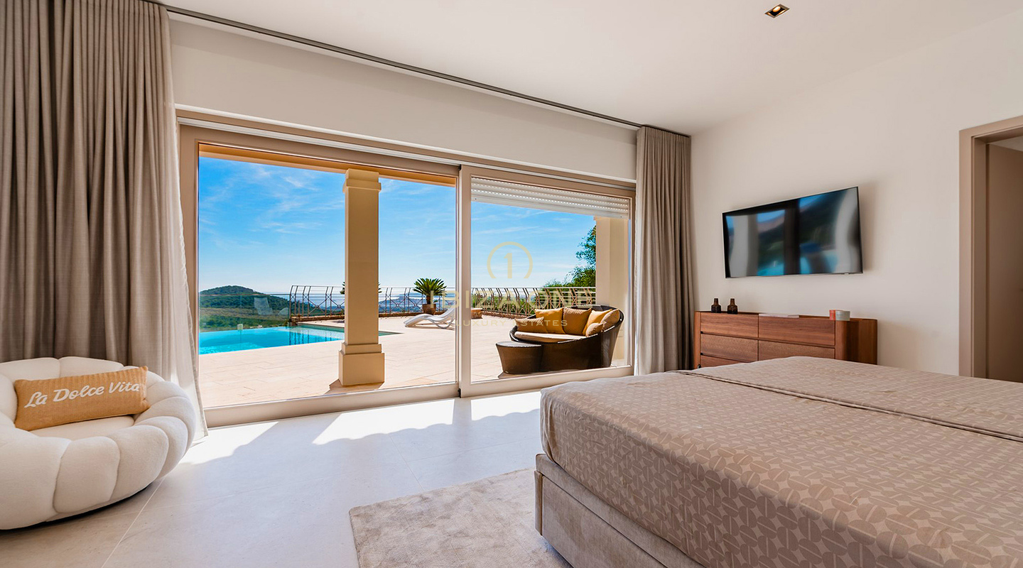 Stunning Luxury Ibiza Villa with Expansive Terraces, Sea Views, and ...