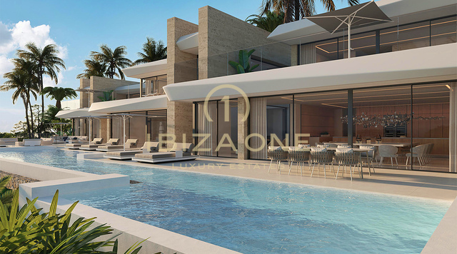 Unübertroffener Luxus auf Ibiza: 2 Luxusvillen, 2 Pools, endlose Aussicht zu verkaufen, Ibiza