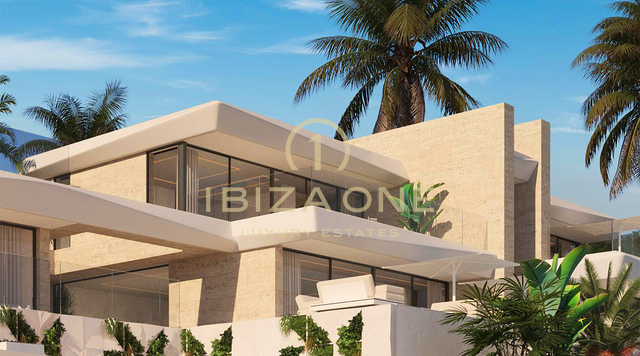 Lusso senza pari a Ibiza: 2 ville di lusso, 2 piscine, viste infinite in vendita, Ibiza