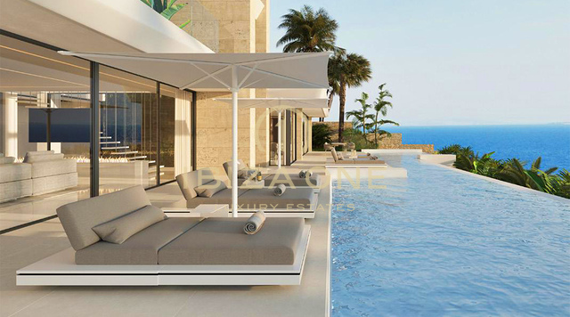 Ongeëvenaarde luxe op Ibiza: 2 luxe villa's, 2 zwembaden, eindeloos uitzicht te koop, Ibiza
