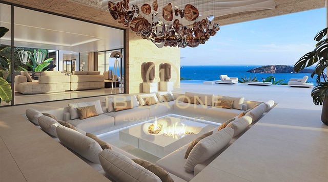 Unübertroffener Luxus auf Ibiza: 2 Luxusvillen, 2 Pools, endlose Aussicht zu verkaufen, Ibiza