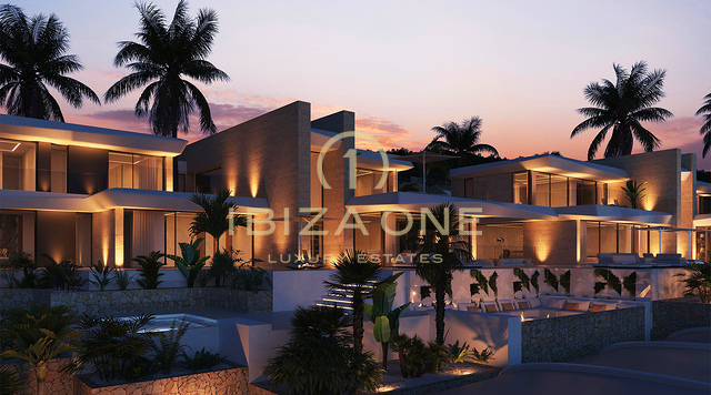 Ongeëvenaarde luxe op Ibiza: 2 luxe villa's, 2 zwembaden, eindeloos uitzicht te koop, Ibiza
