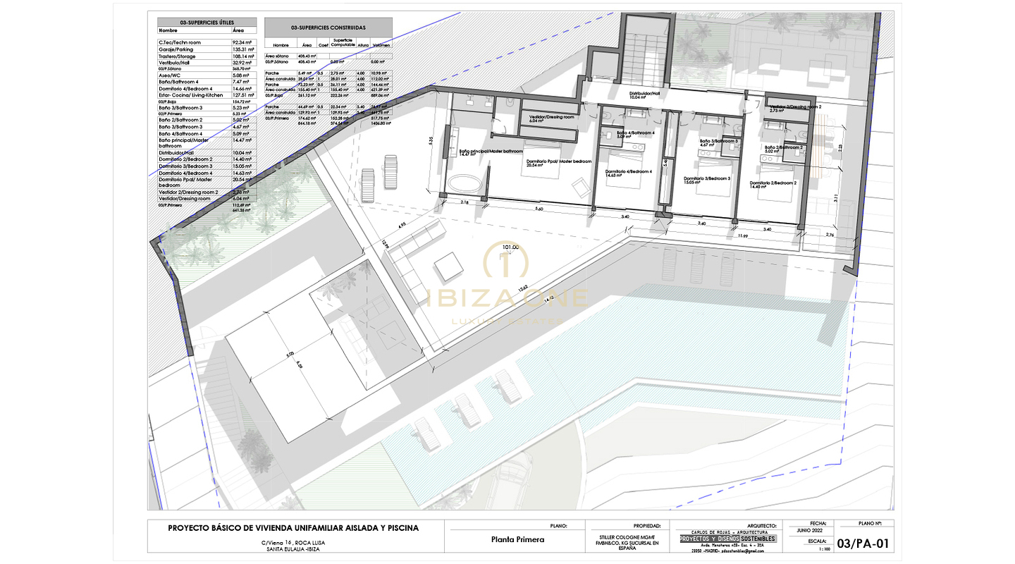 Bouw uw luxe droomvilla in het ultramoderne Roca Llisa, Ibiza - Luxe off-plan project te koop - Grond met bouwvergunning te koop