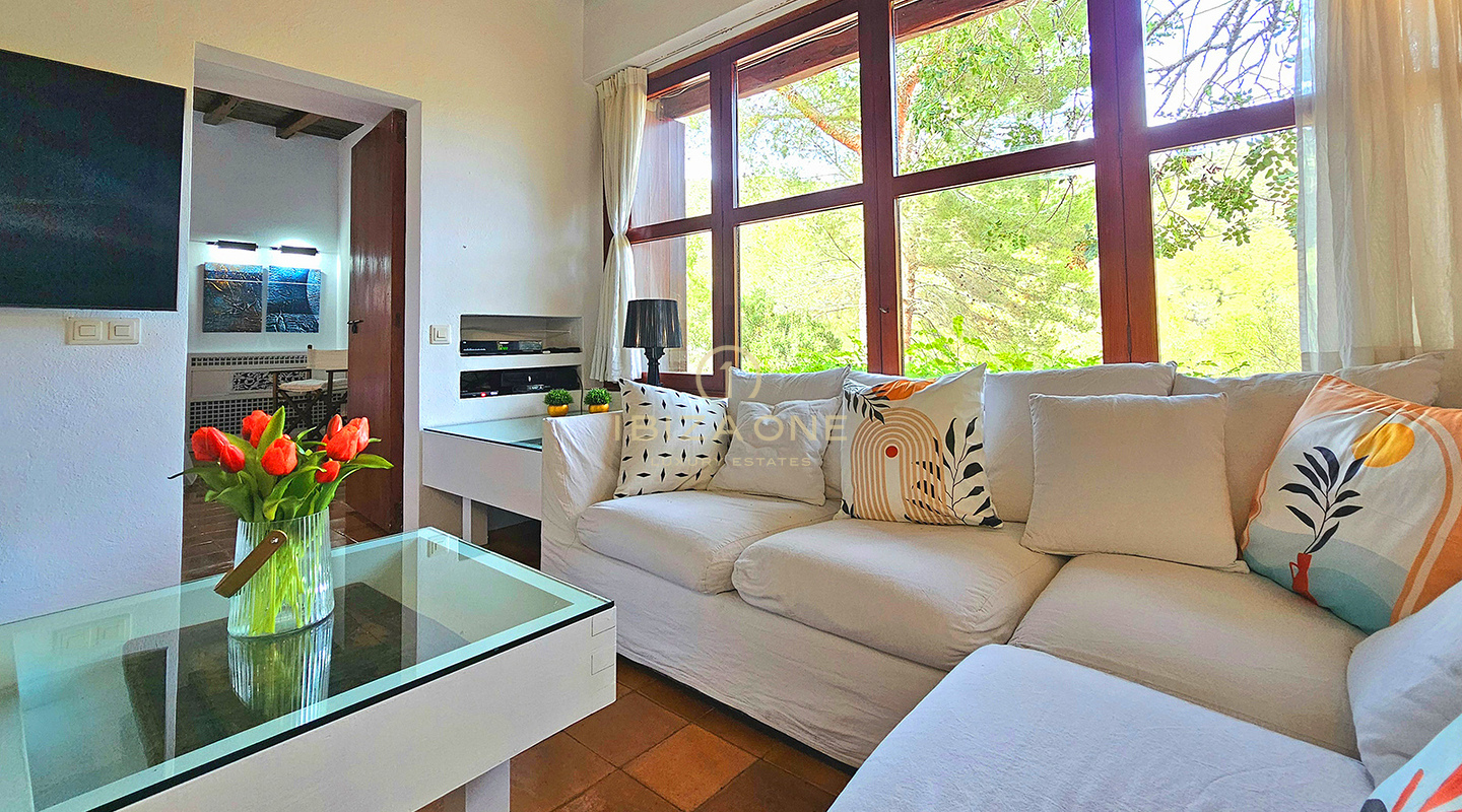 Sumptuous luxury villa nestled in a charming oasis of tranquility surrounded by hills and verdant vegetation for rent, Ibiza