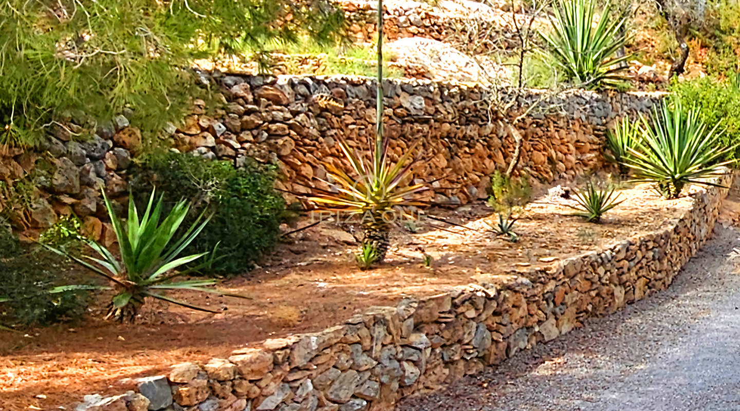 Suntuosa villa de lujo situada en un encantador oasis de tranquilidad rodeado de colinas y vegetación verde en alquiler, Ibiza