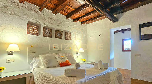 Sumptuous luxury villa nestled in a charming oasis of tranquility surrounded by hills and verdant vegetation for rent, Ibiza