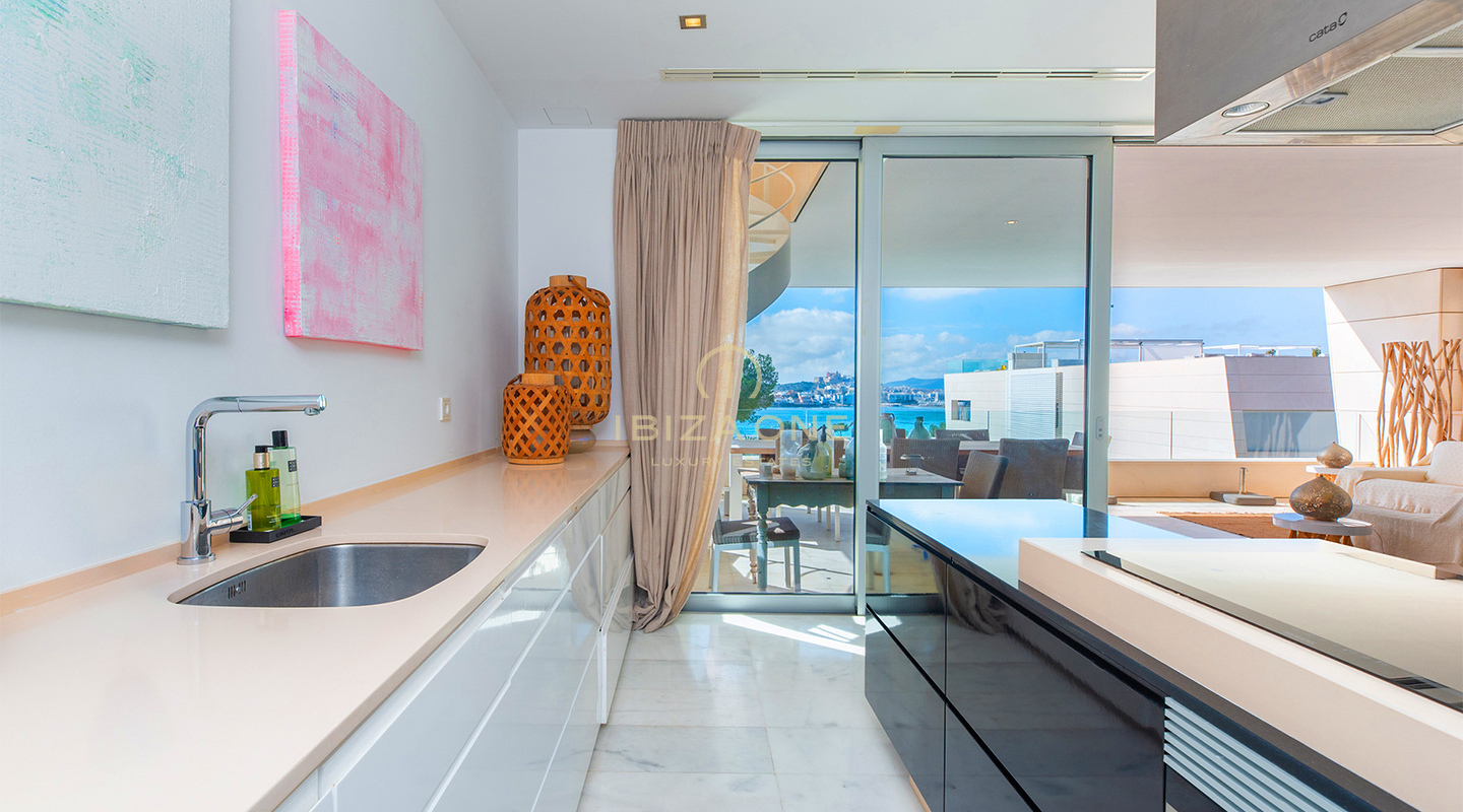 Luxueux penthouse dans la communauté fermée d'Es Pouet à vendre, Ibiza - Luxueux penthouse dans la communauté fermée d'Es Pouet à louer, Ibiza