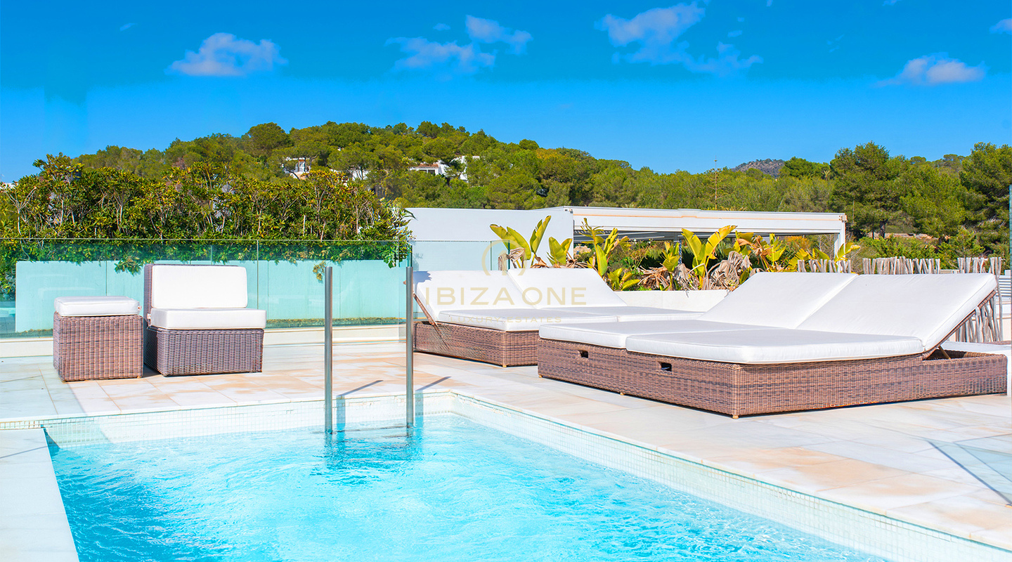 Luxueux penthouse dans la communauté fermée d'Es Pouet à vendre, Ibiza - Luxueux penthouse dans la communauté fermée d'Es Pouet à louer, Ibiza