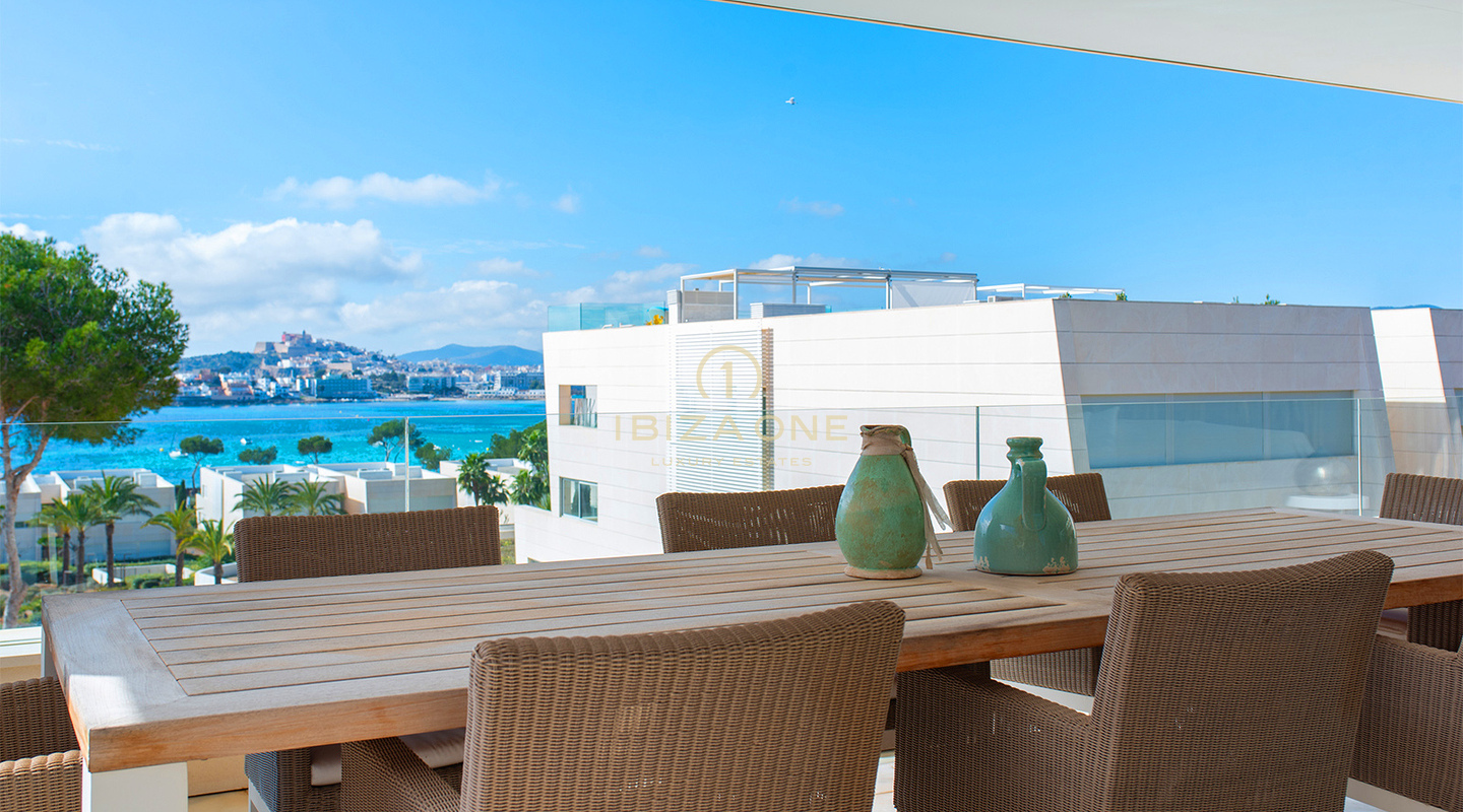 Luxe penthouse in de beveiligde woonwijk Es Pouet te koop, Ibiza - Luxe penthouse in de beveiligde woonwijk Es Pouet te huur, Ibiza