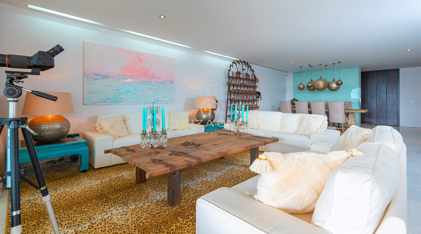 Luxurious penthouse in the gated community of Es Pouet for sale, Ibiza - Luxurious penthouse in the gated community of Es Pouet for rent, Ibiza