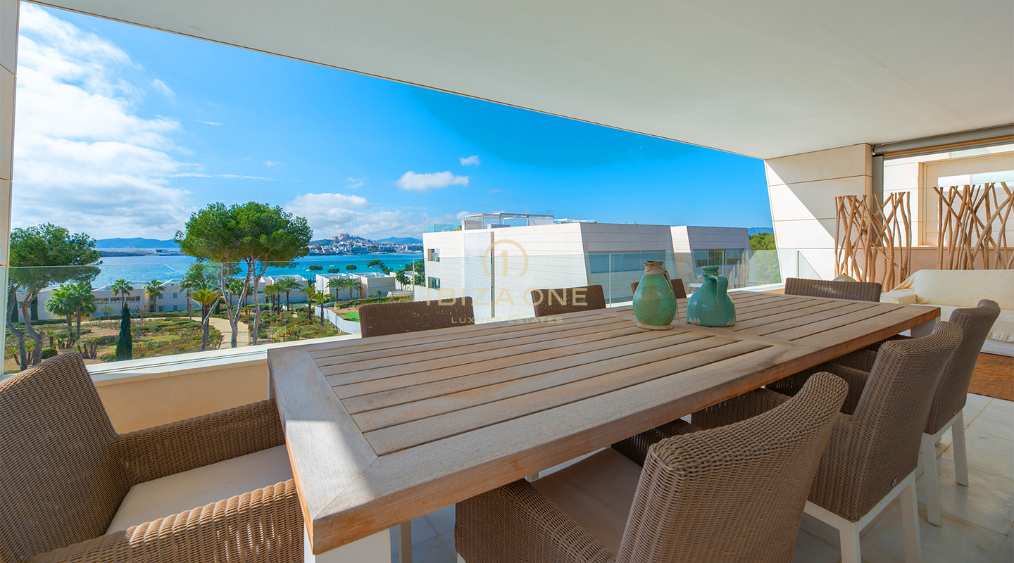 Luxuriöses Penthouse in der geschlossenen Wohnanlage Es Pouet zu verkaufen, Ibiza - Luxuriöses Penthouse in der geschlossenen Wohnanlage Es Pouet zu vermieten, Ibiza