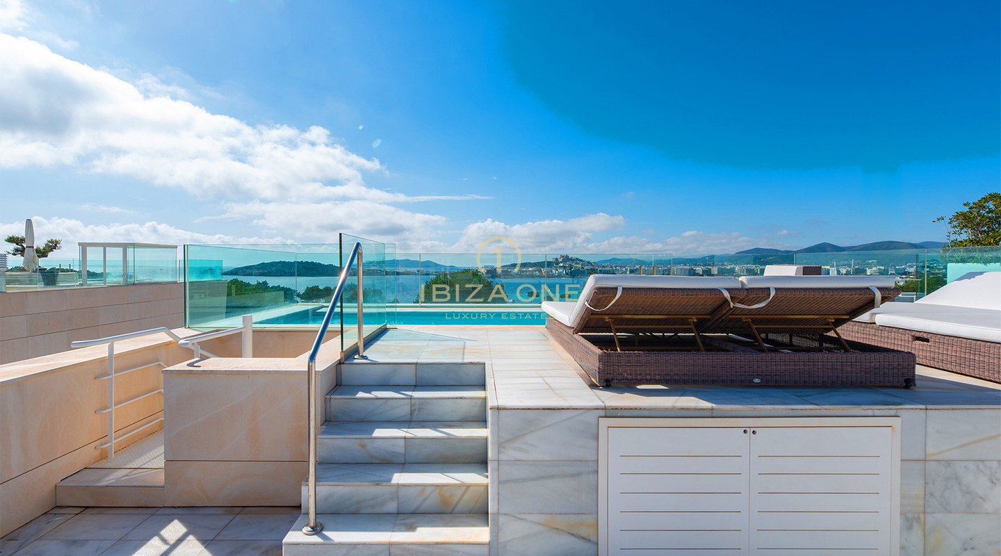 Luxe penthouse in de beveiligde woonwijk Es Pouet te koop, Ibiza - Luxe penthouse in de beveiligde woonwijk Es Pouet te huur, Ibiza