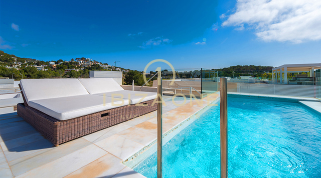 Luxueux penthouse dans la communauté fermée d'Es Pouet à vendre, Ibiza - Luxueux penthouse dans la communauté fermée d'Es Pouet à louer, Ibiza