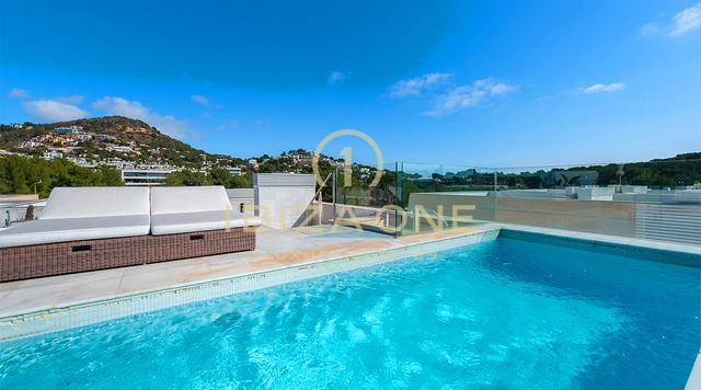 Luxuriöses Penthouse in der geschlossenen Wohnanlage Es Pouet zu verkaufen, Ibiza - Luxuriöses Penthouse in der geschlossenen Wohnanlage Es Pouet zu vermieten, Ibiza