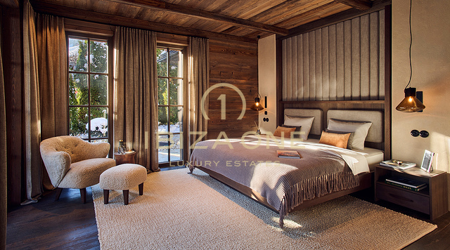 Vier exclusieve luxe chalets met moderne elegantie die directe toegang tot de pistes bieden te koop in Jochberg, Oostenrijk