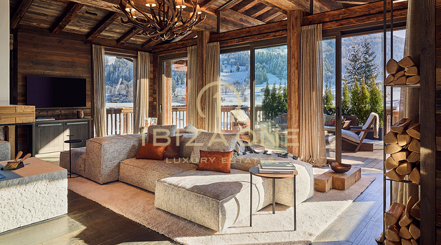 Quattro esclusivi chalet di lusso con eleganza moderna che offrono accesso diretto alle piste in vendita a Jochberg, Austria