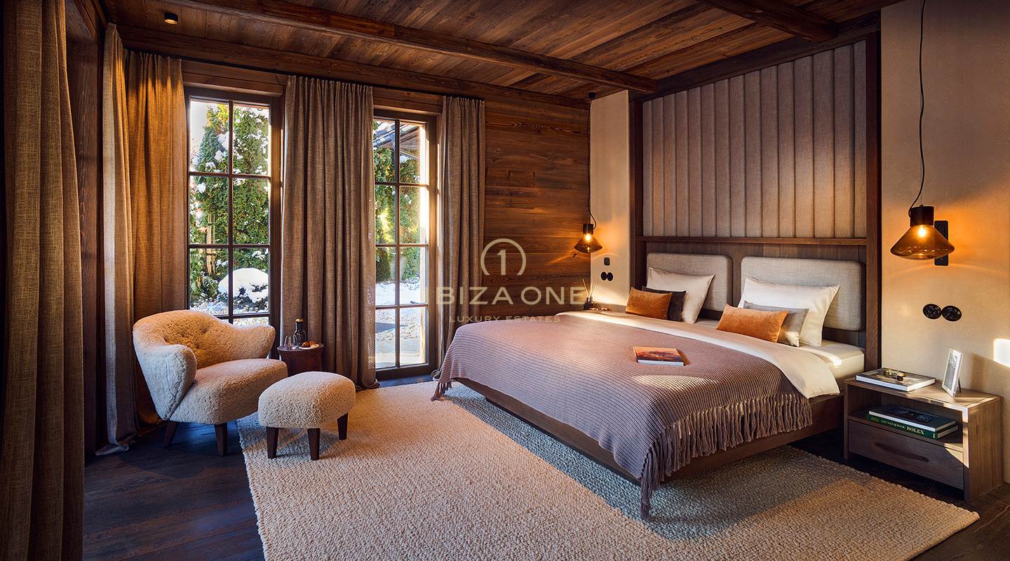 Quattro esclusivi chalet di lusso con eleganza moderna che offrono accesso diretto alle piste in vendita a Jochberg, Austria