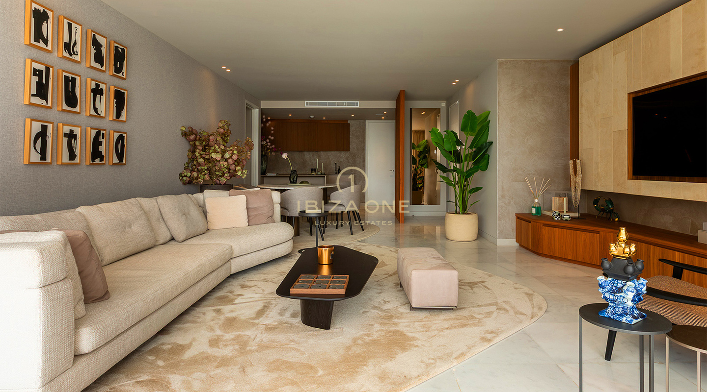 Moderne und luxuriöse Wohnung in gesicherter Lage auf Ibiza zu verkaufen – Moderne und luxuriöse Wohnung in gesicherter Lage auf Ibiza zu vermieten