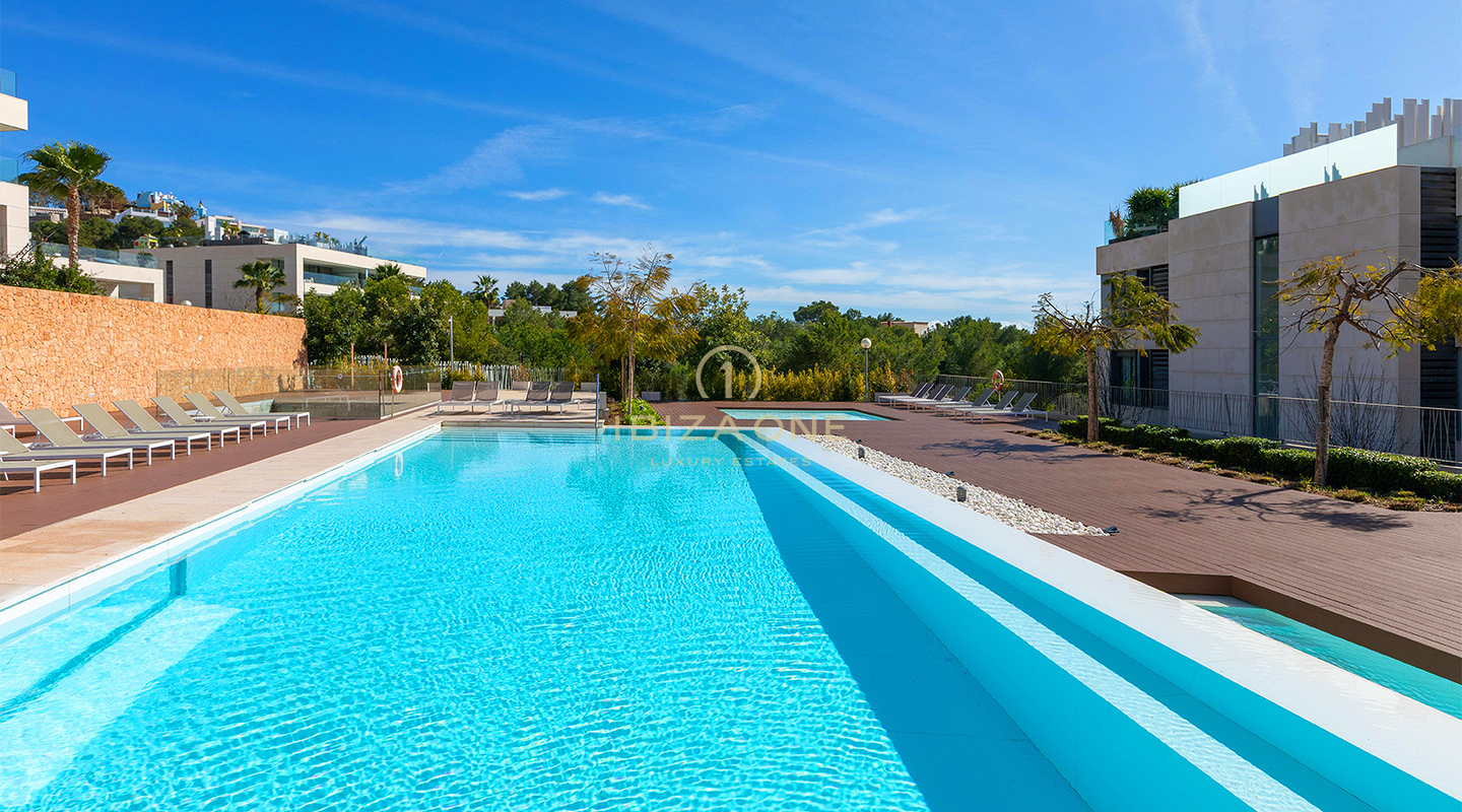Appartement moderne et luxueux à vendre à Ibiza, dans un quartier sécurisé - Appartement moderne et luxueux à louer à Ibiza