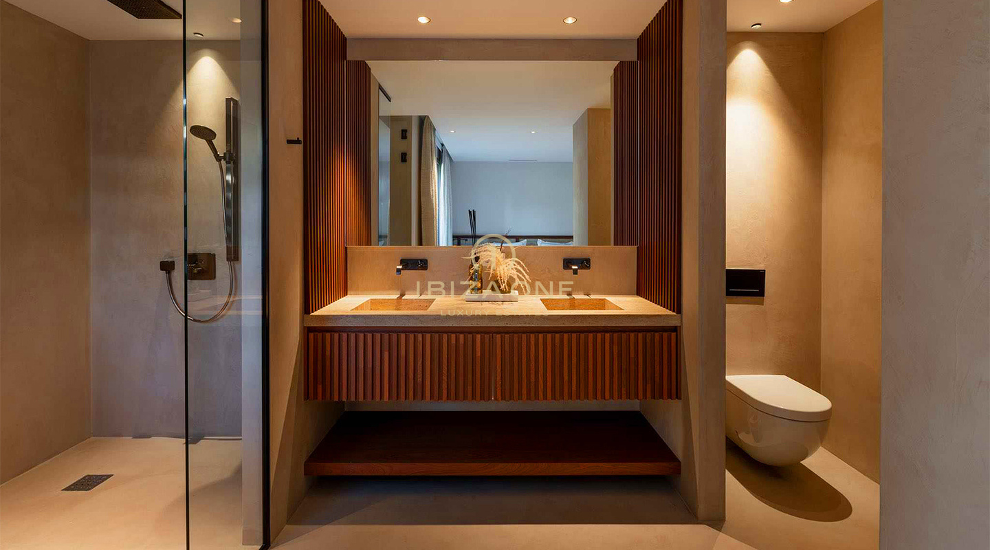 Unique, luxury, modern double apartment consisting of luxury penthouse and luxury groundfloor apartment for sale, Ibiza, RESERVED