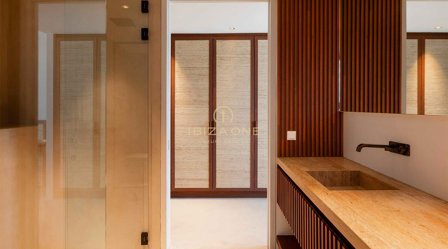 Unique, luxury, modern double apartment consisting of luxury penthouse and luxury groundfloor apartment for sale, Ibiza, RESERVED